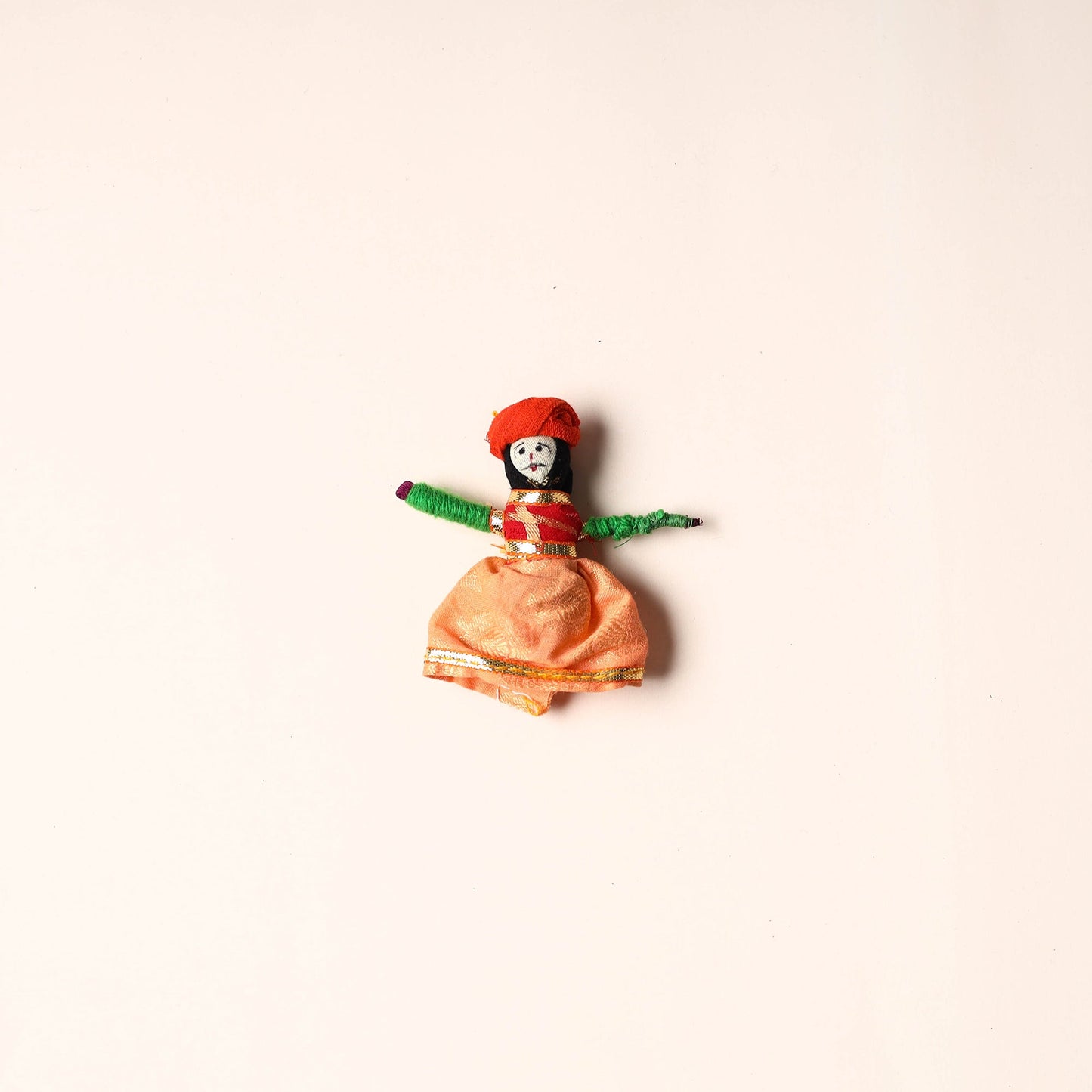 Rajasthani Puppet Couple Handmade Magnet