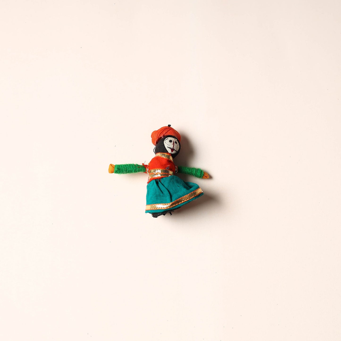 Rajasthani Puppet Couple Handmade Magnet