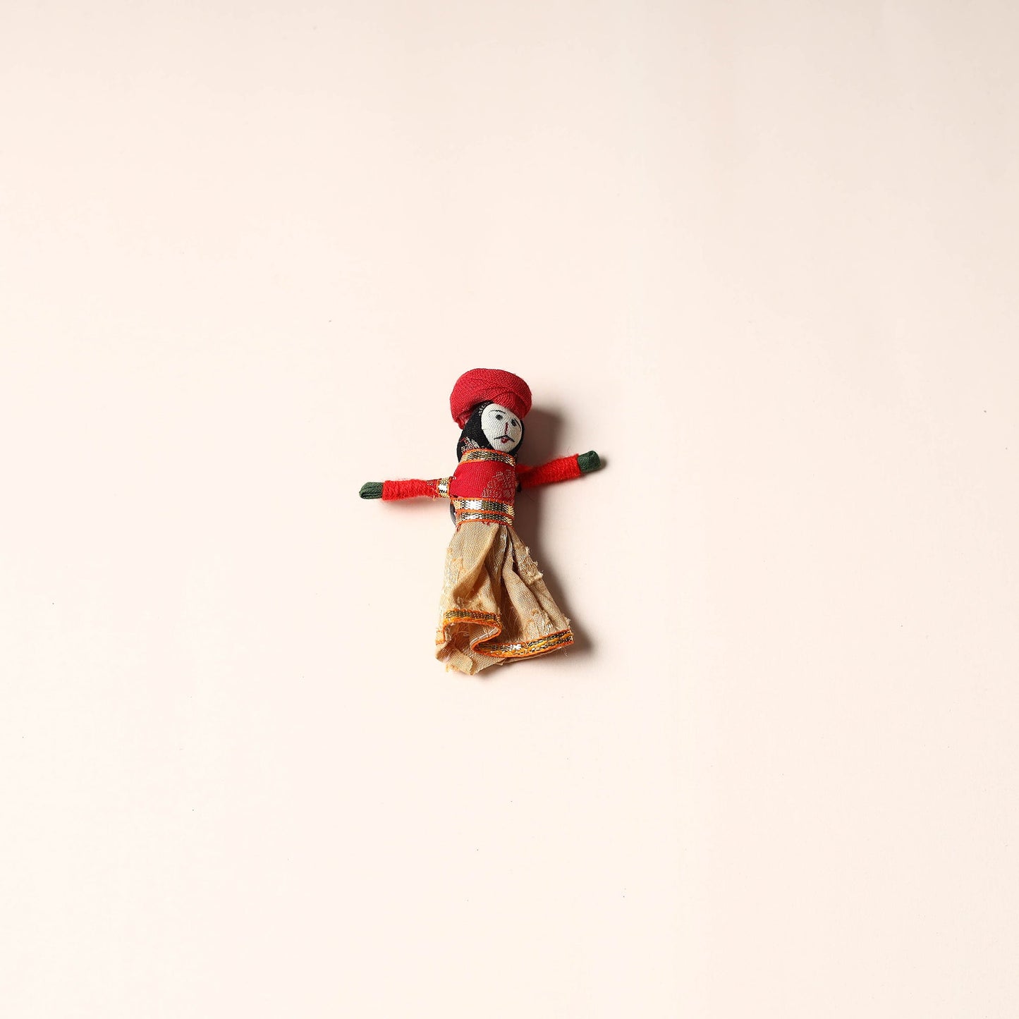 Rajasthani Puppet Couple Handmade Magnet