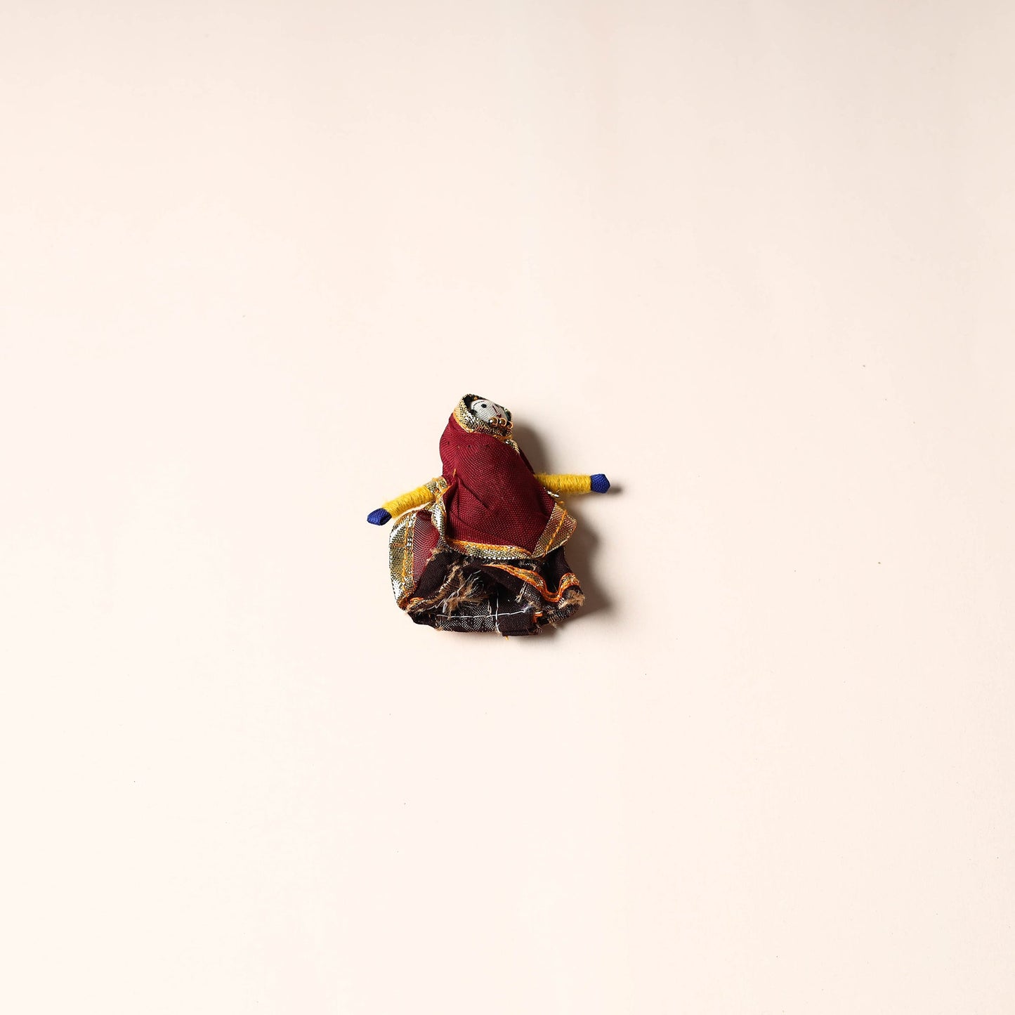 Rajasthani Puppet Couple Handmade Magnet