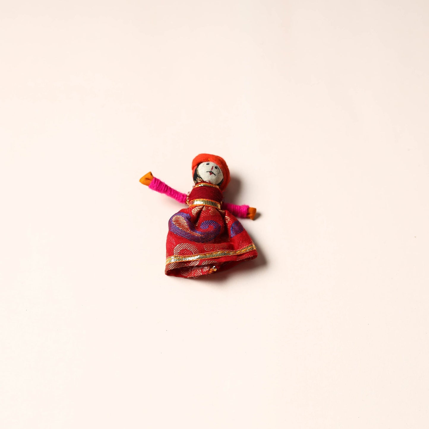 Rajasthani Puppet Couple Handmade Magnet