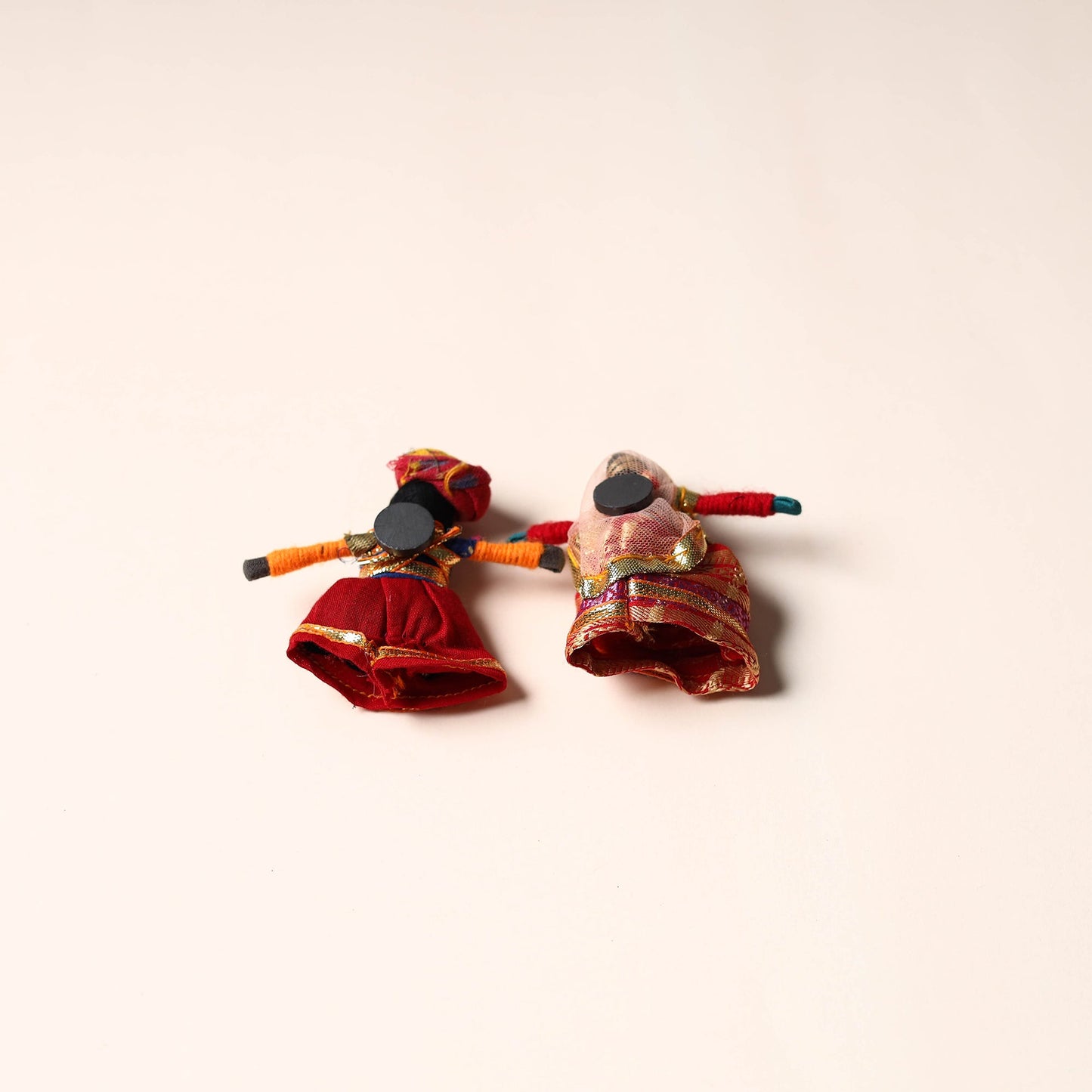 Rajasthani Puppet Couple Handmade Magnet