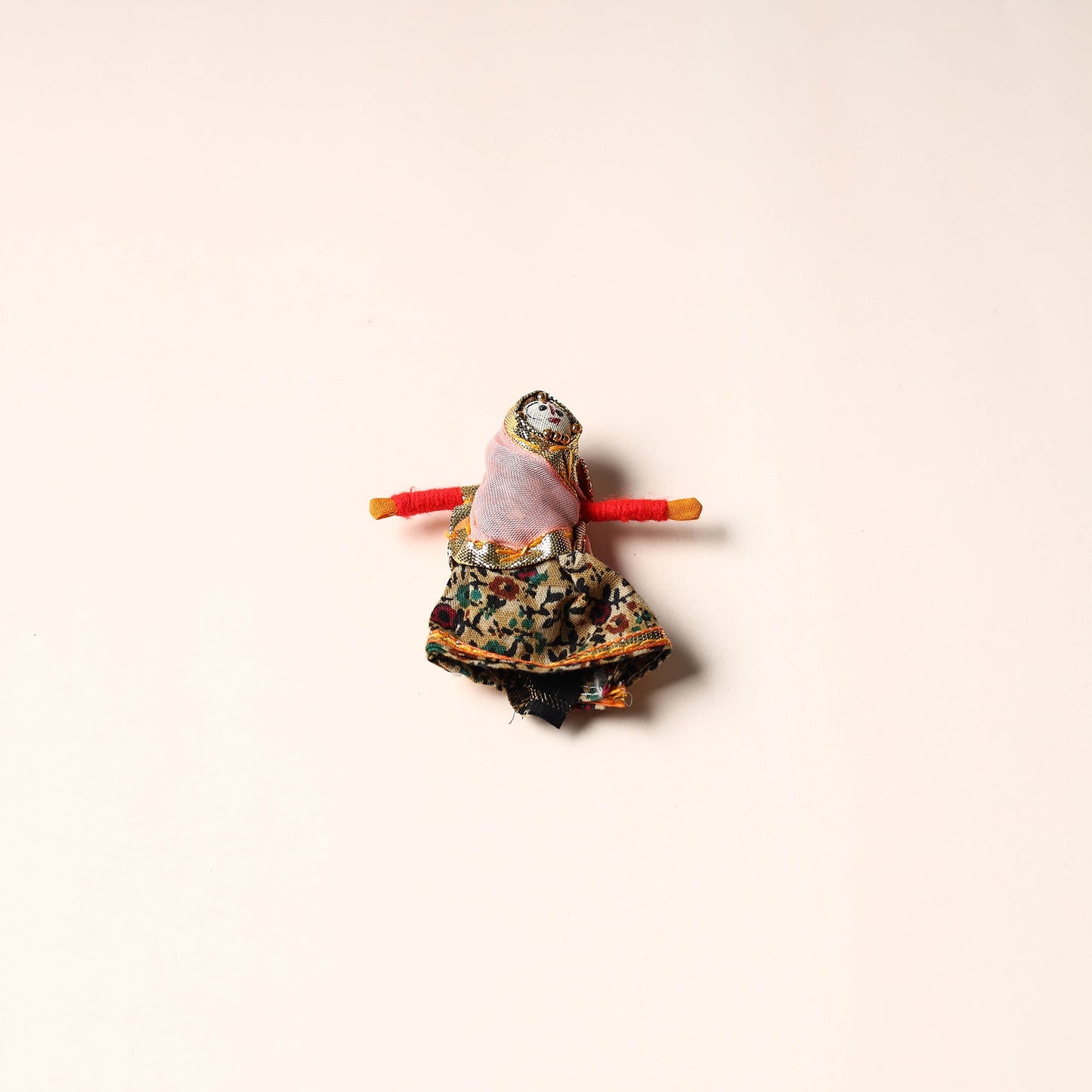 Rajasthani Puppet Couple Handmade Magnet