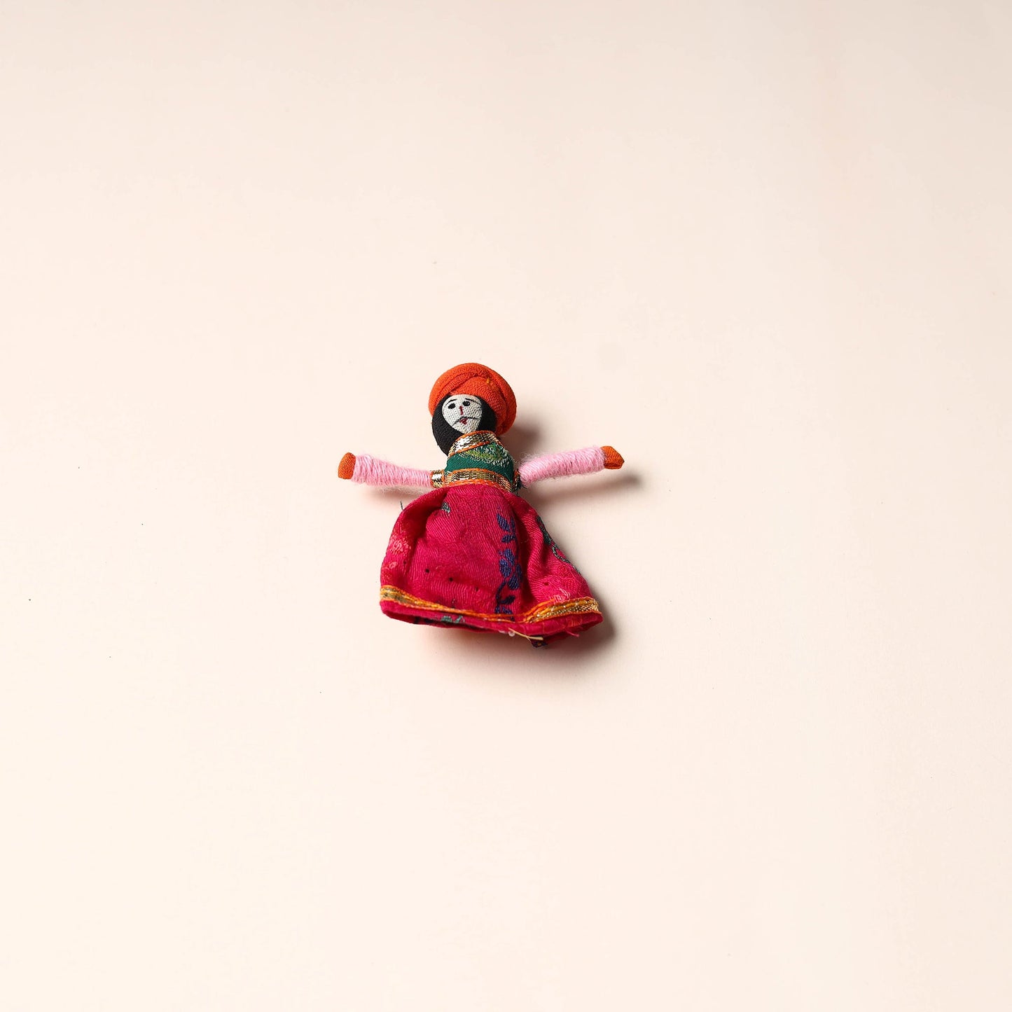 Rajasthani Puppet Couple Handmade Magnet