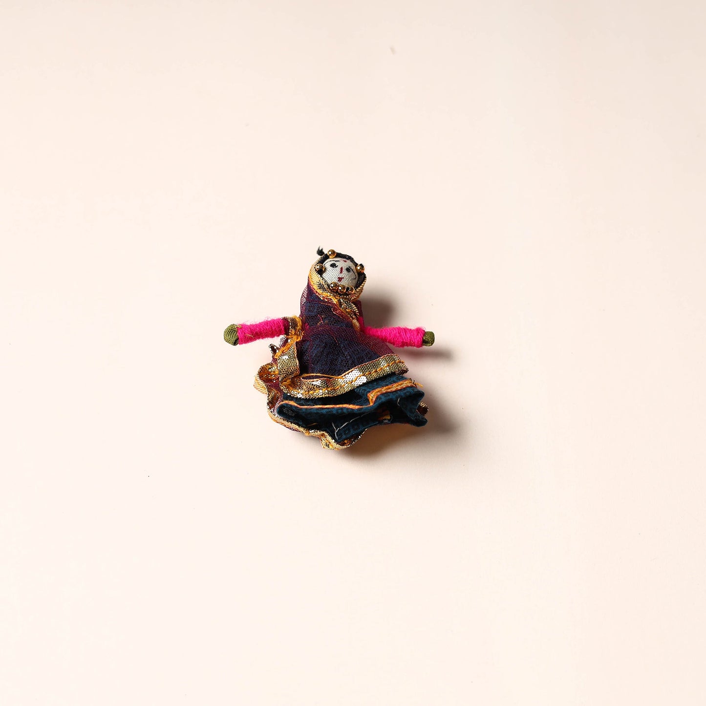 Rajasthani Puppet Couple Handmade Magnet