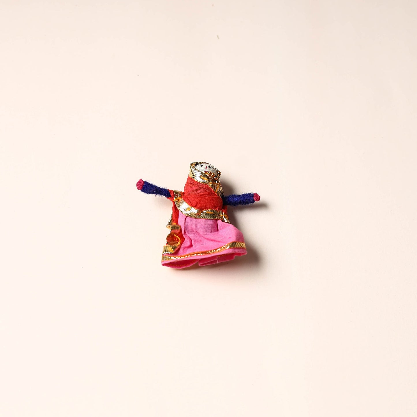 Rajasthani Puppet Couple Handmade Magnet