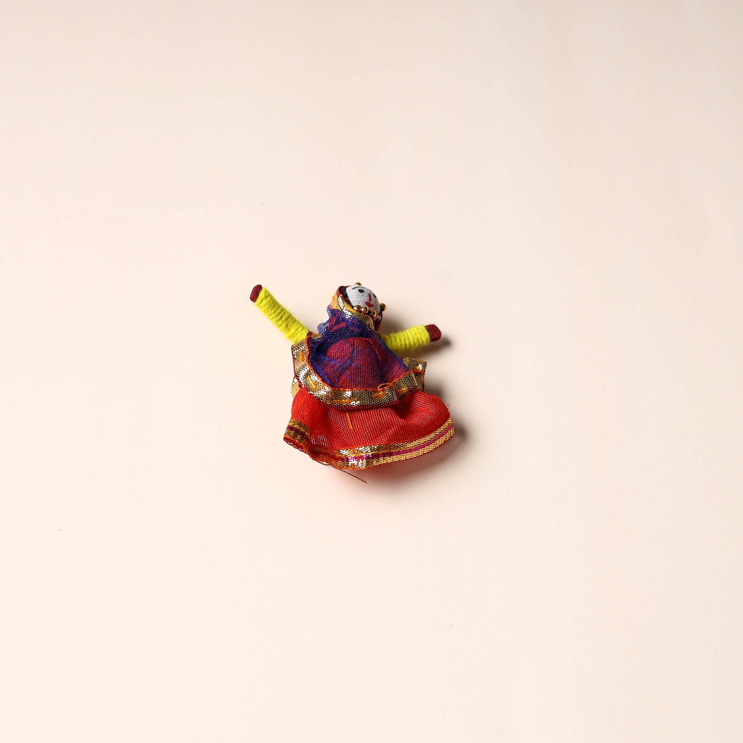 Rajasthani Puppet Couple Handmade Magnet