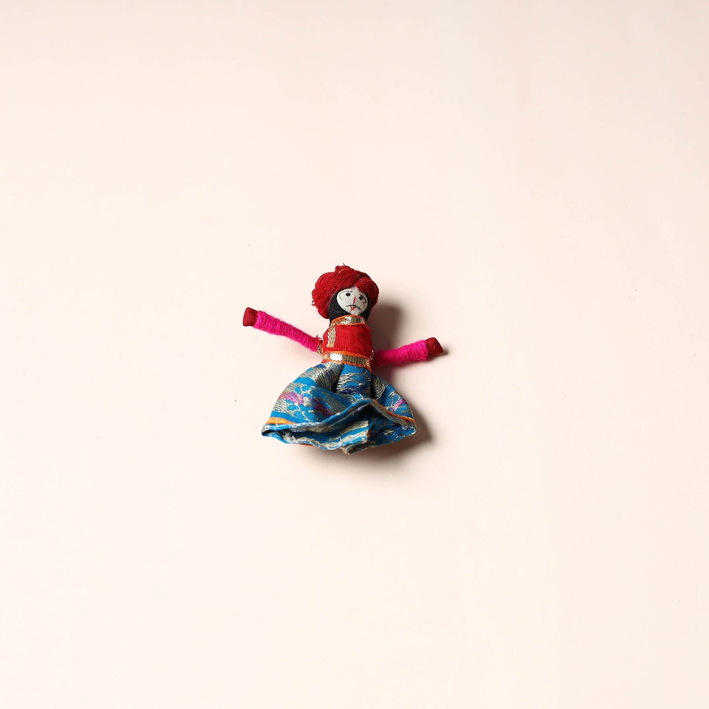 Rajasthani Puppet Couple Handmade Magnet