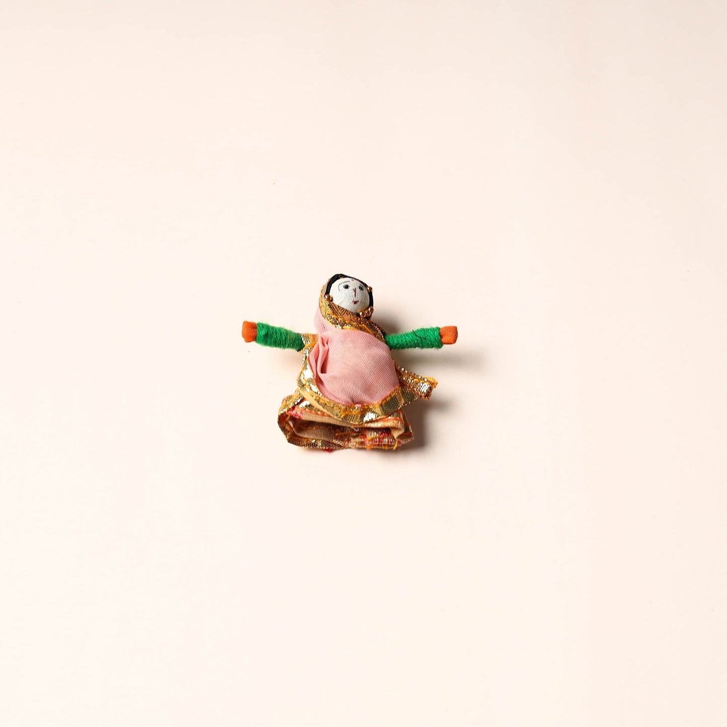 Rajasthani Puppet Couple Handmade Magnet
