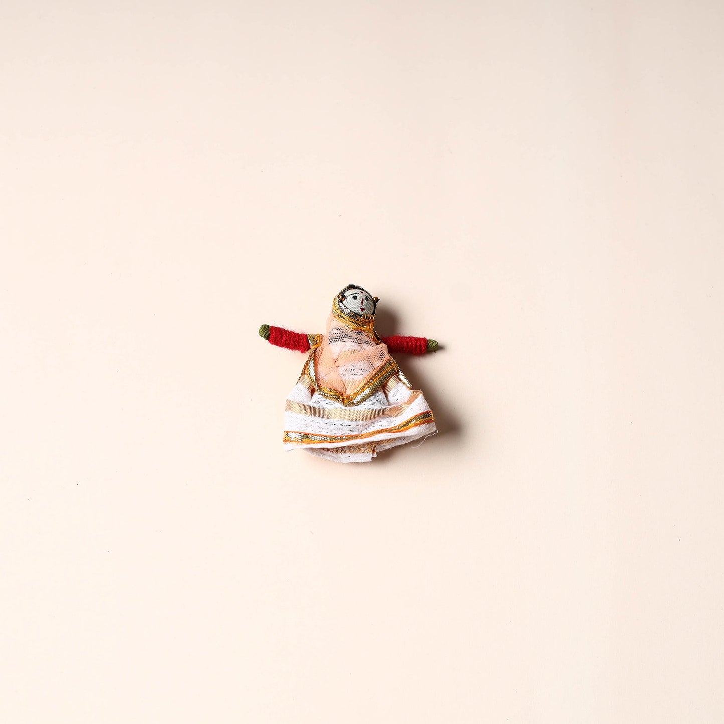 Rajasthani Puppet Couple Handmade Magnet