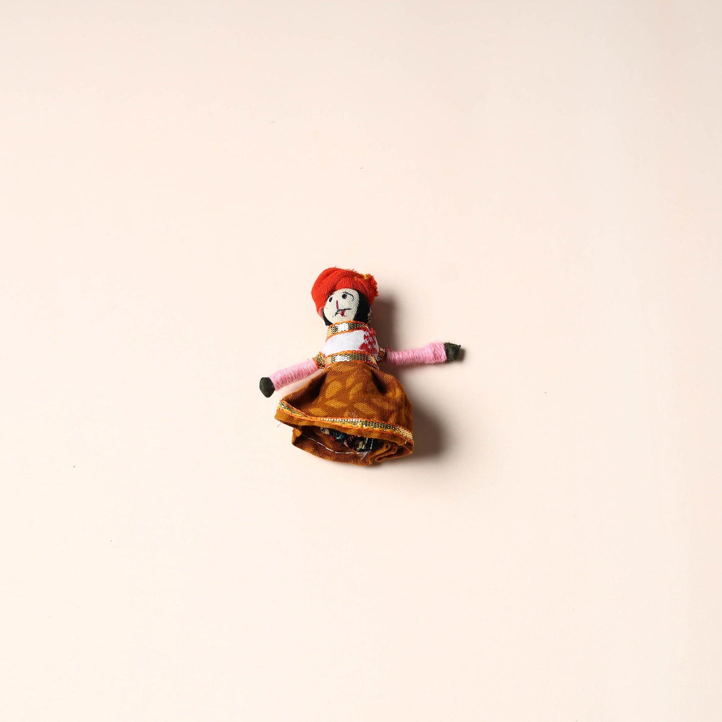 Rajasthani Puppet Couple Handmade Magnet