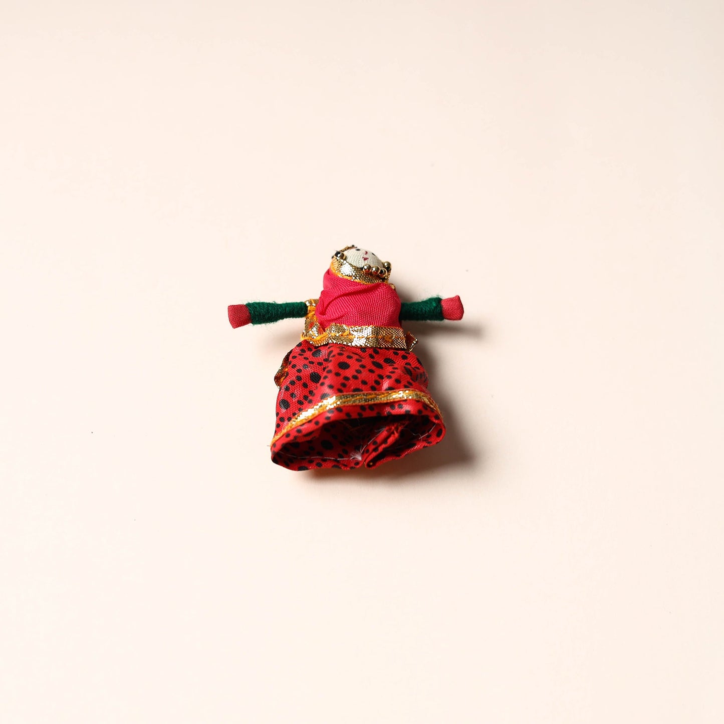 Rajasthani Puppet Couple Handmade Magnet