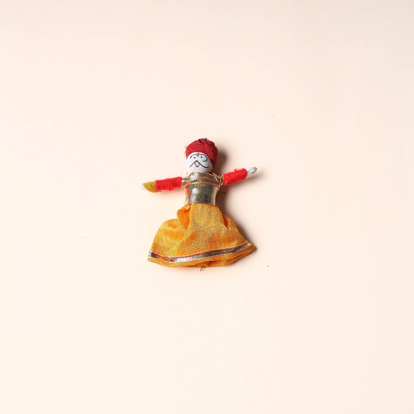 Rajasthani Puppet Couple Handmade Magnet