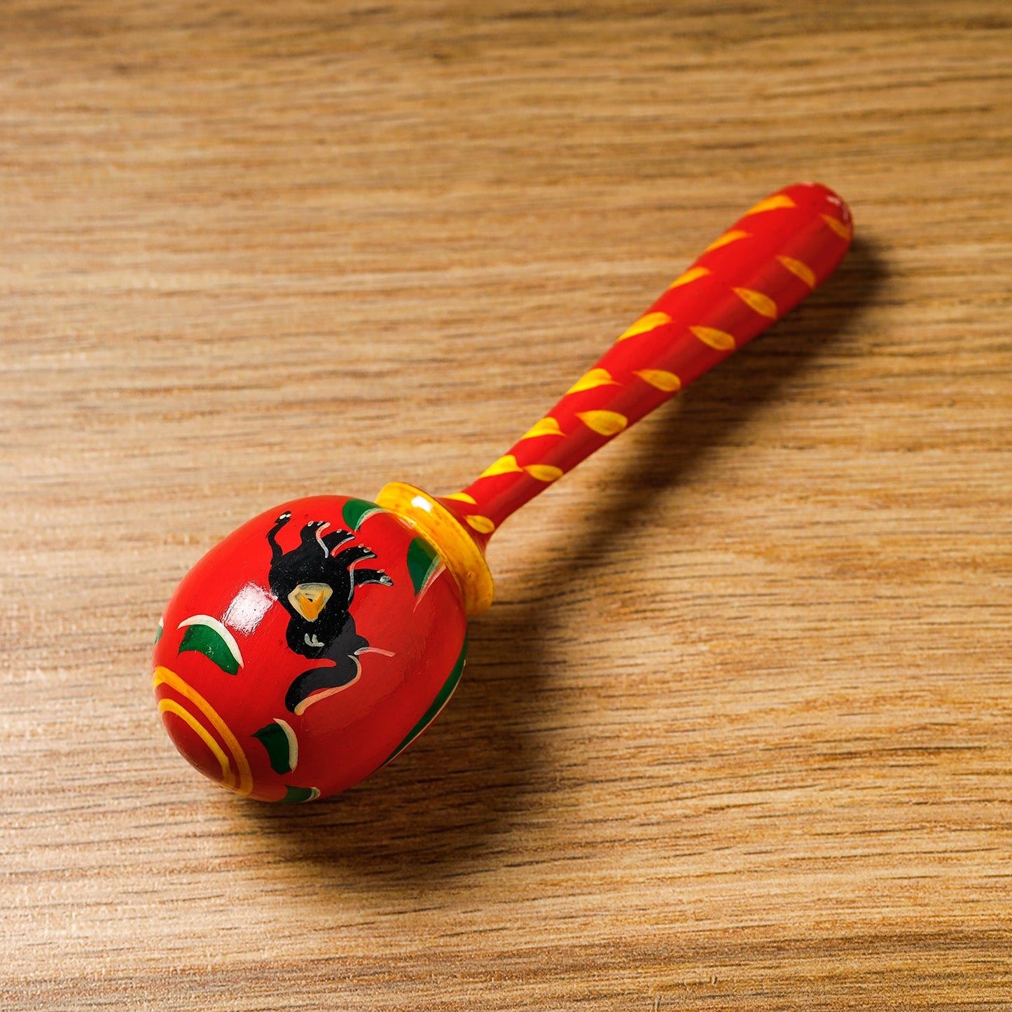 Rattle - Banaras Handpainted Wooden Toy