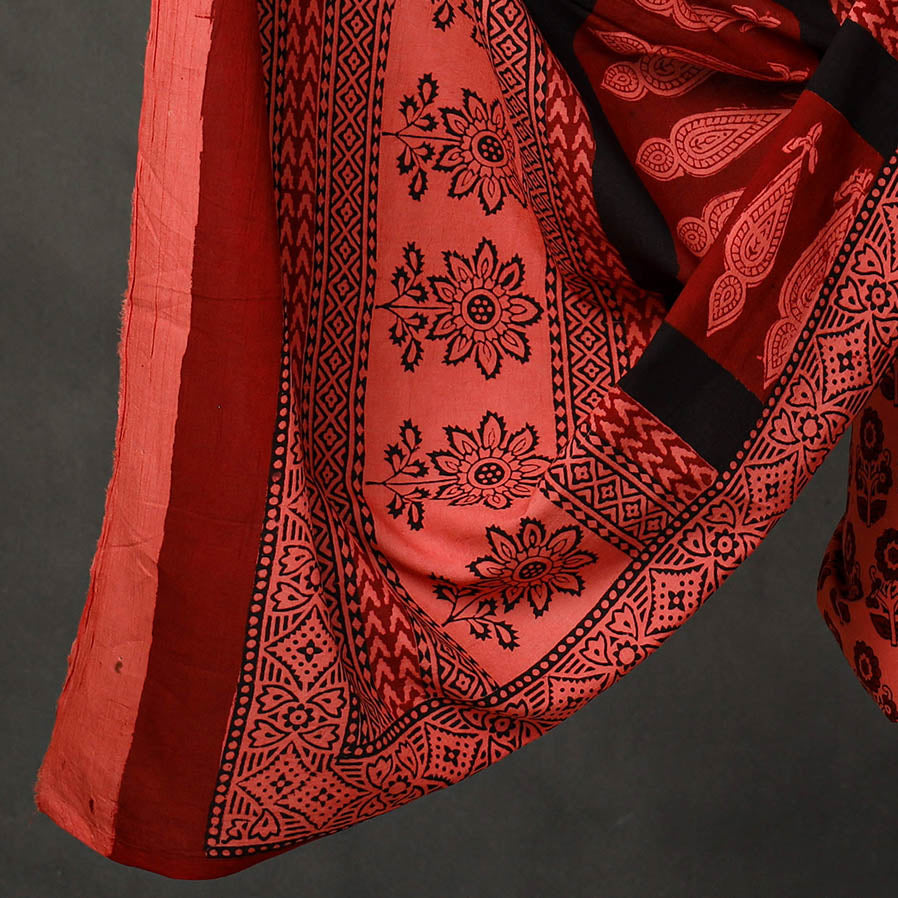 3pc Bagh Print Cotton Dress Material Set