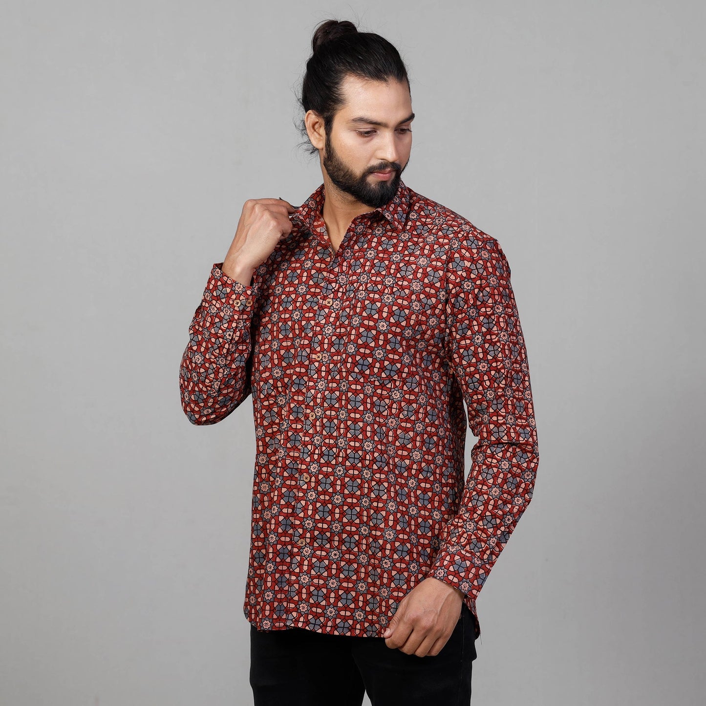 Ajrakh Men Shirt