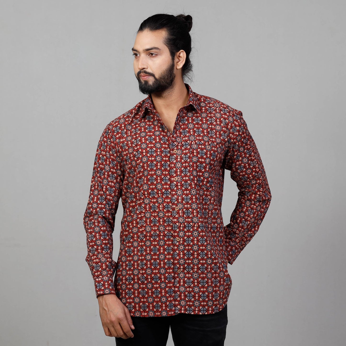 Ajrakh Men Shirt