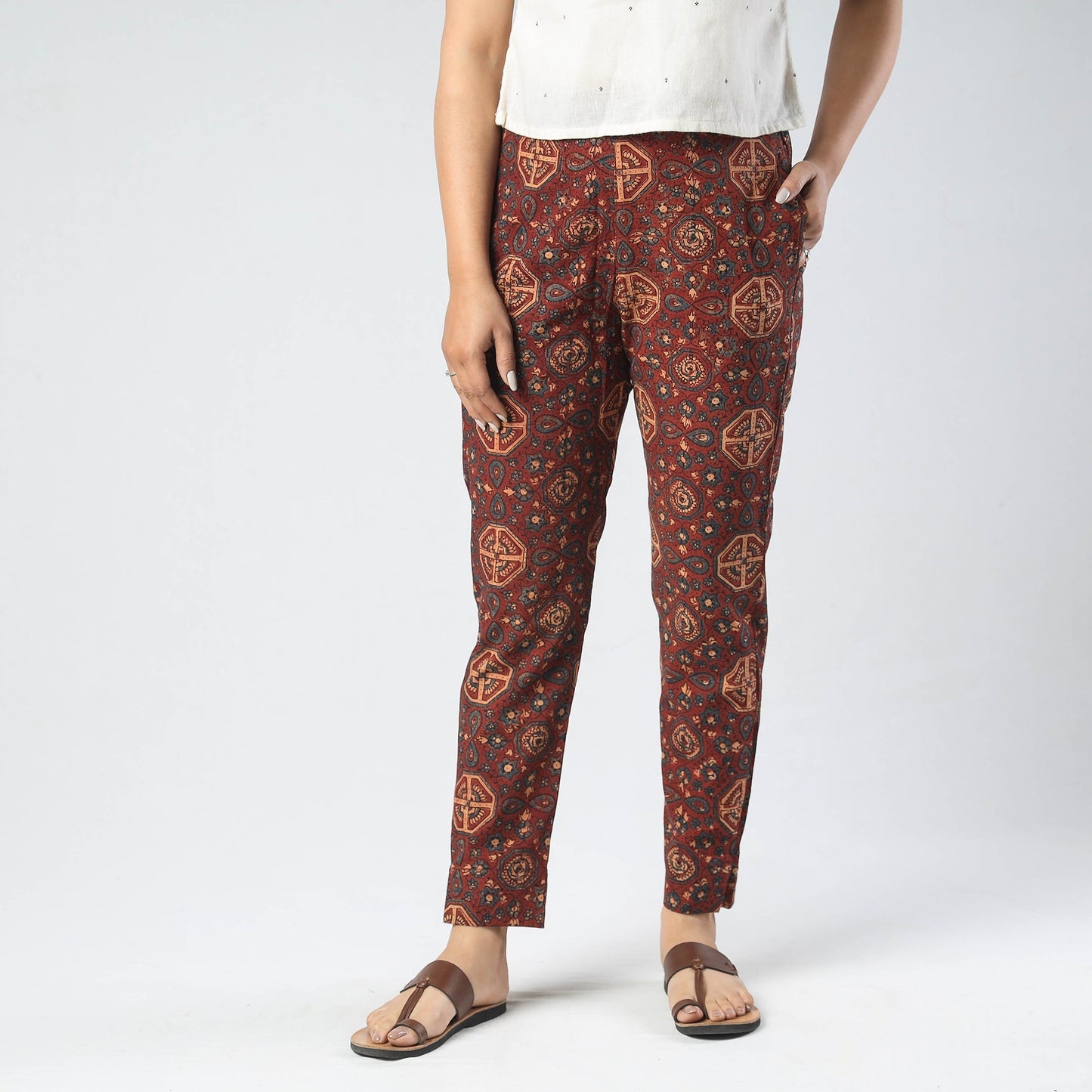ajrakh pant