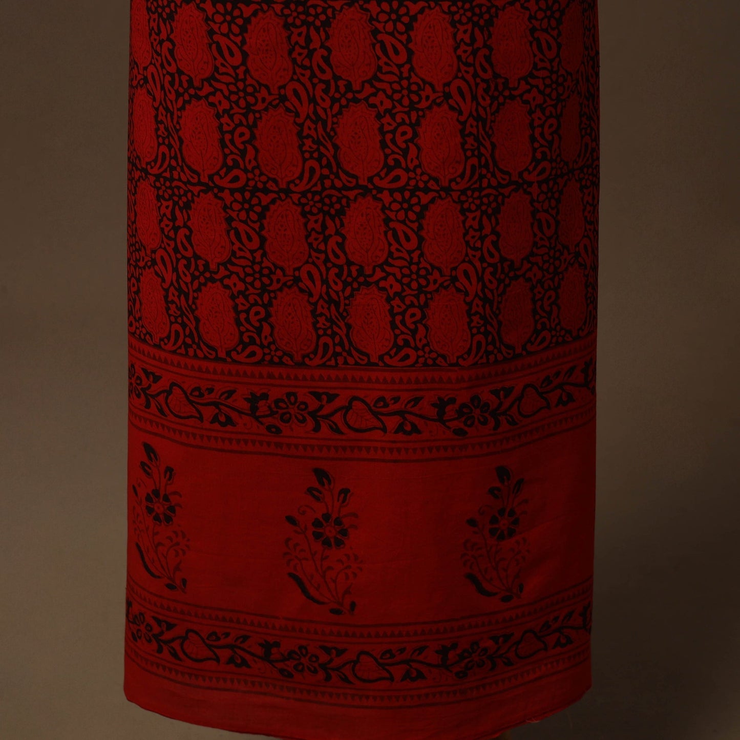 Bagh natural dyed cotton unstitched kurta material (3m) 02