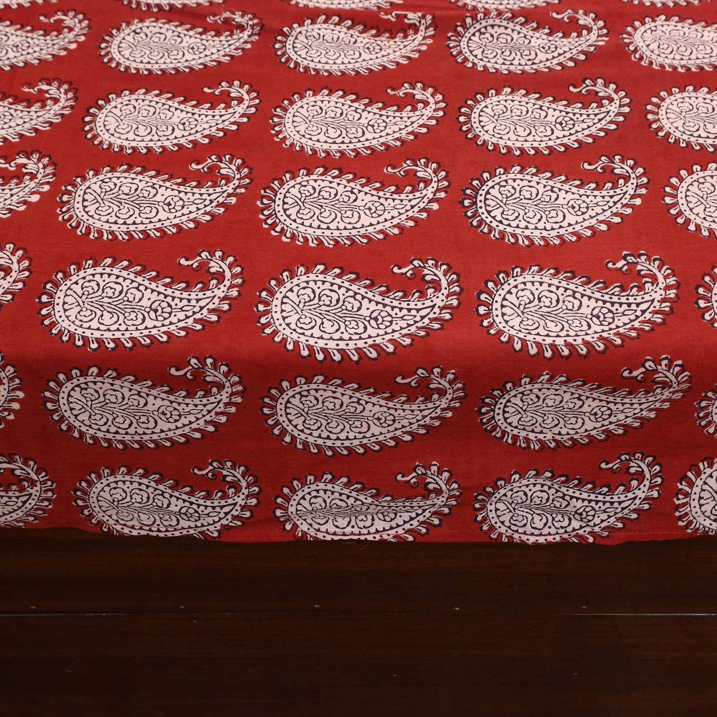 Bagh Print with Bagru Patch Cotton Bedsheet Set