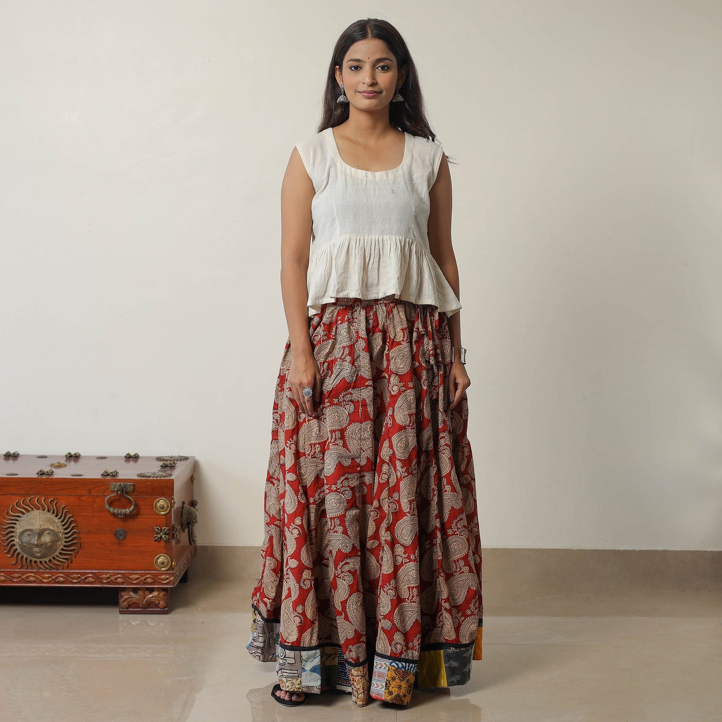 Bagru Skirt
