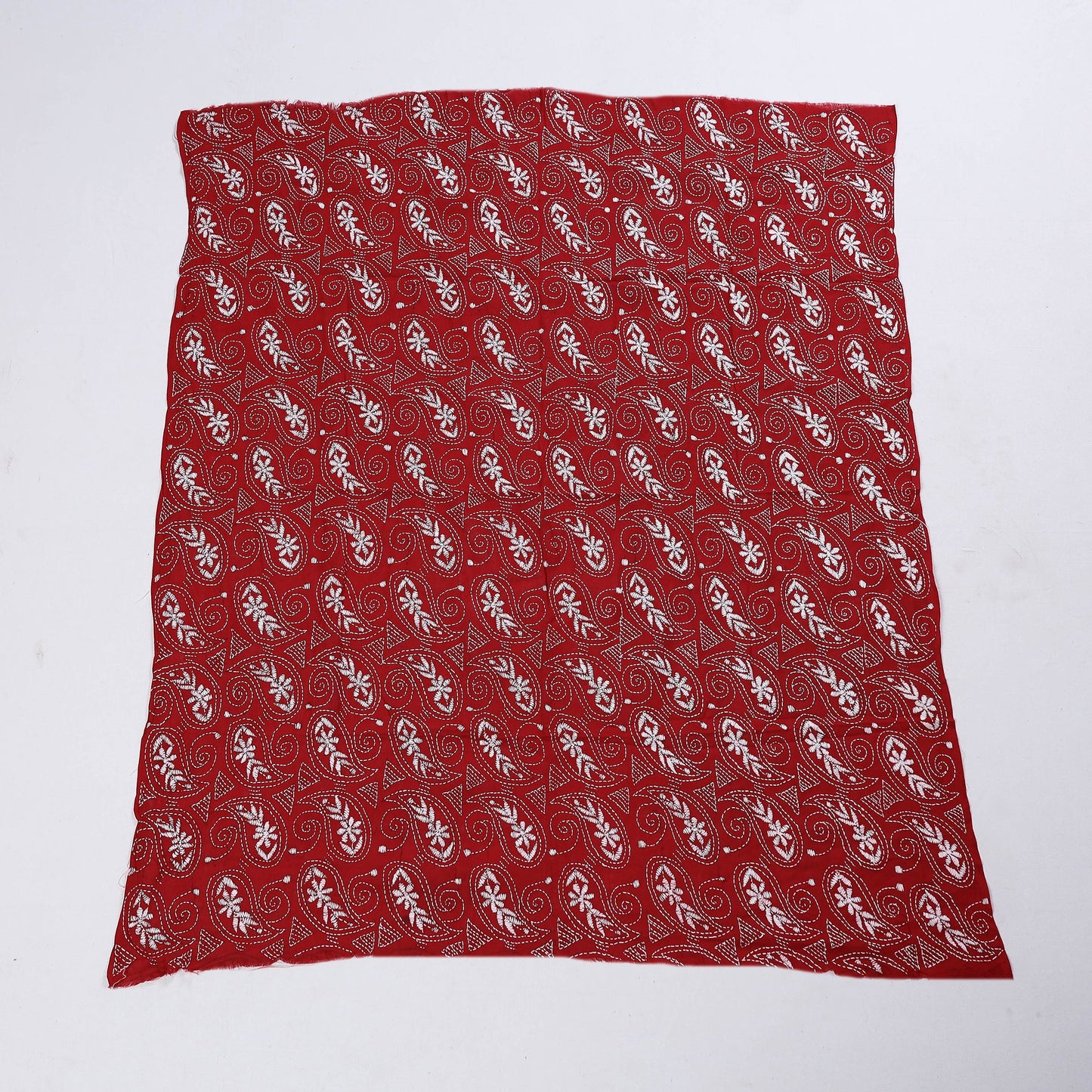 Buy Bengal Kantha Embroidery Handloom Cotton Blouse Piece Online l iTokri.com