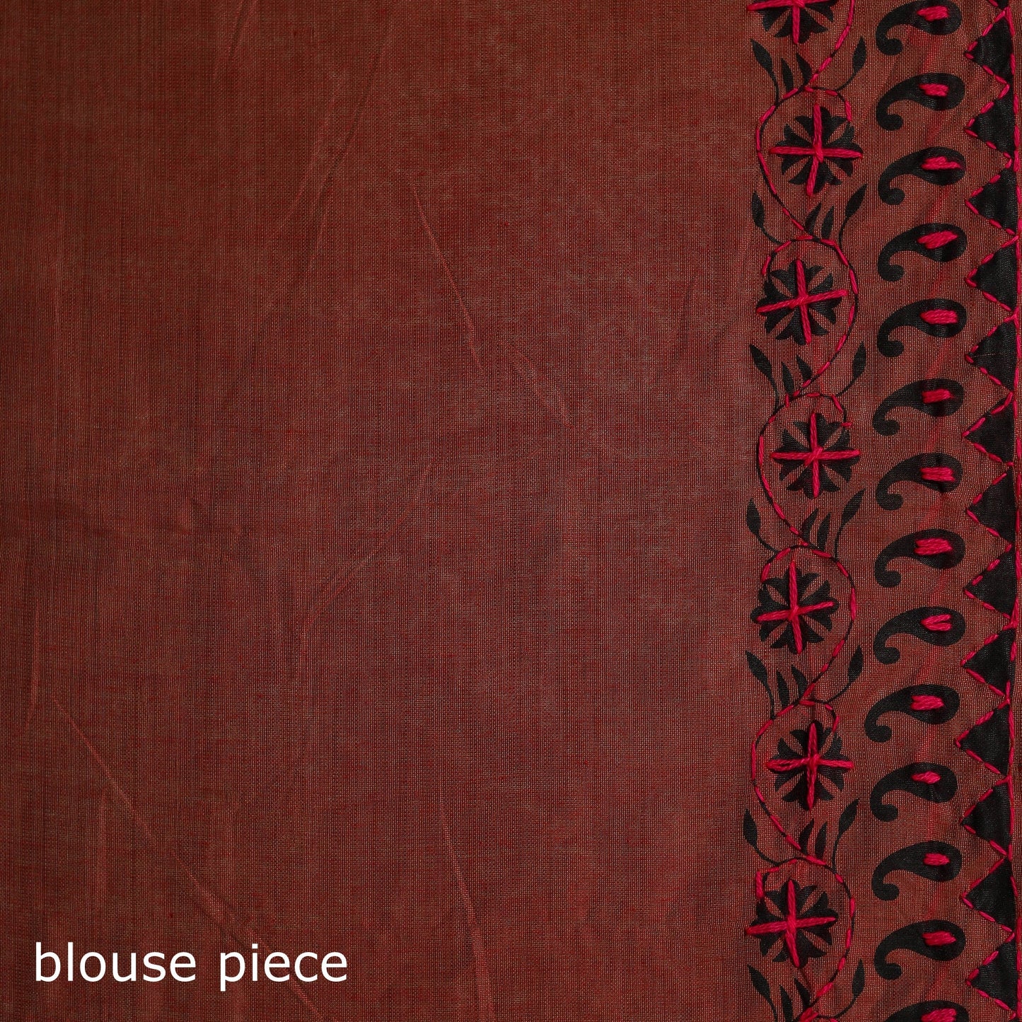 Bengal kantha hand embroidery silk cotton chapa work saree