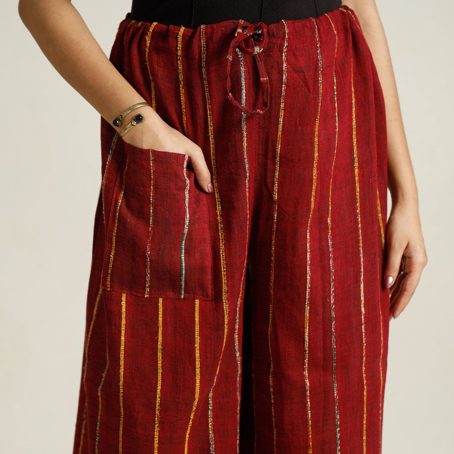 Kantha Embroidered Palazzo