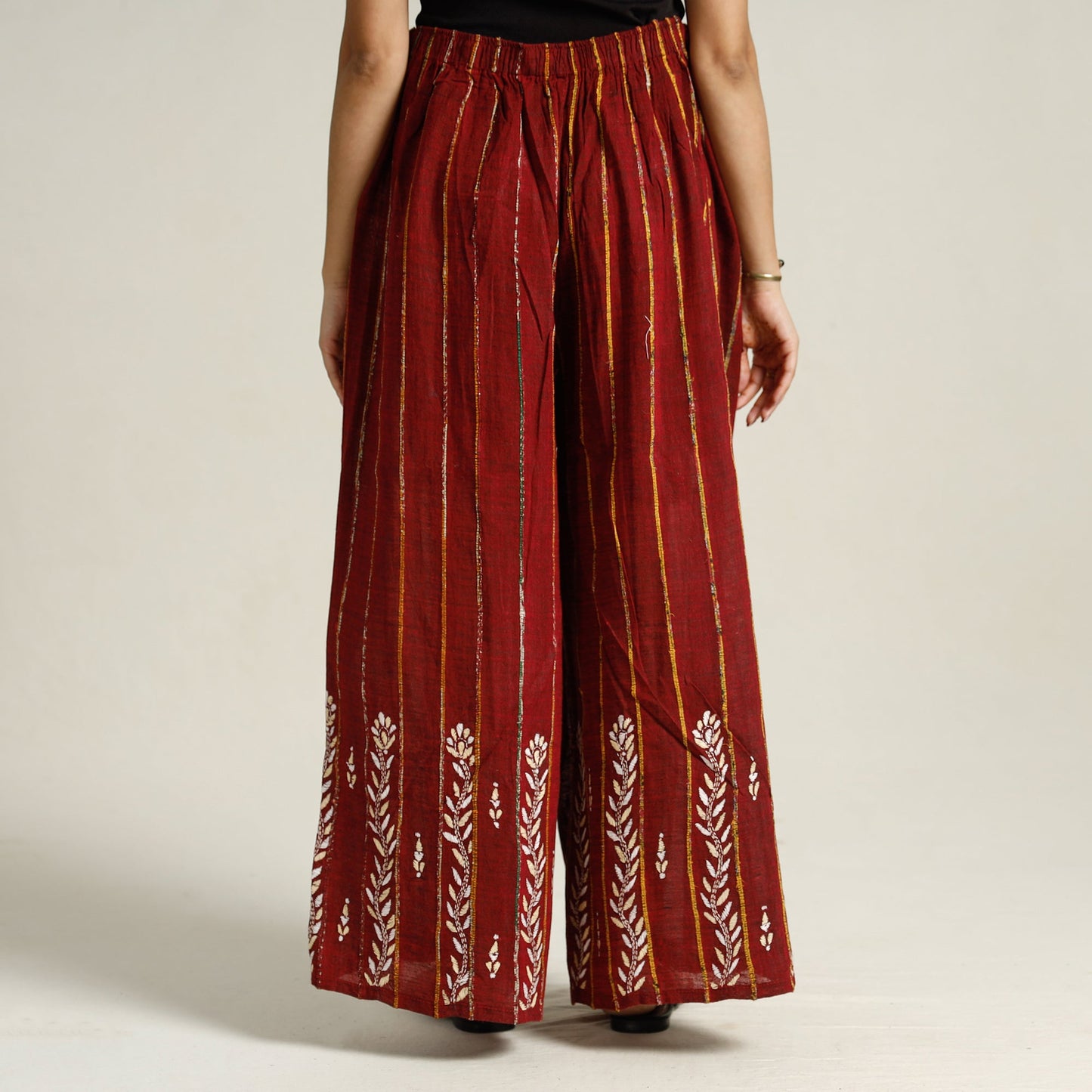 Kantha Embroidered Palazzo