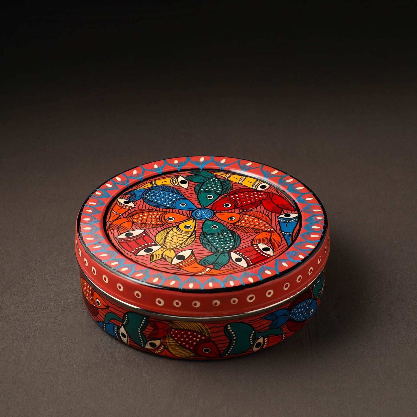 Bengal Patua Handpainted Stainless Steel Casserole