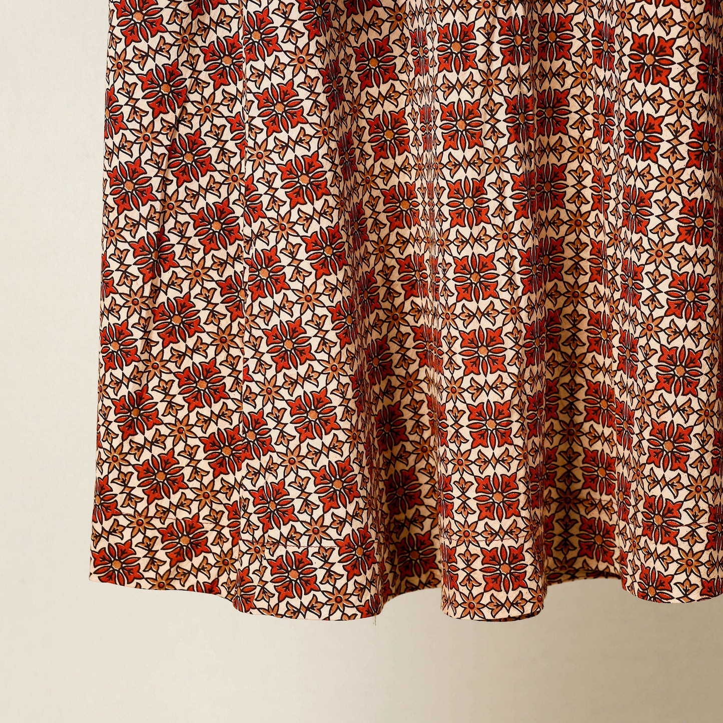 ajrakh skirt