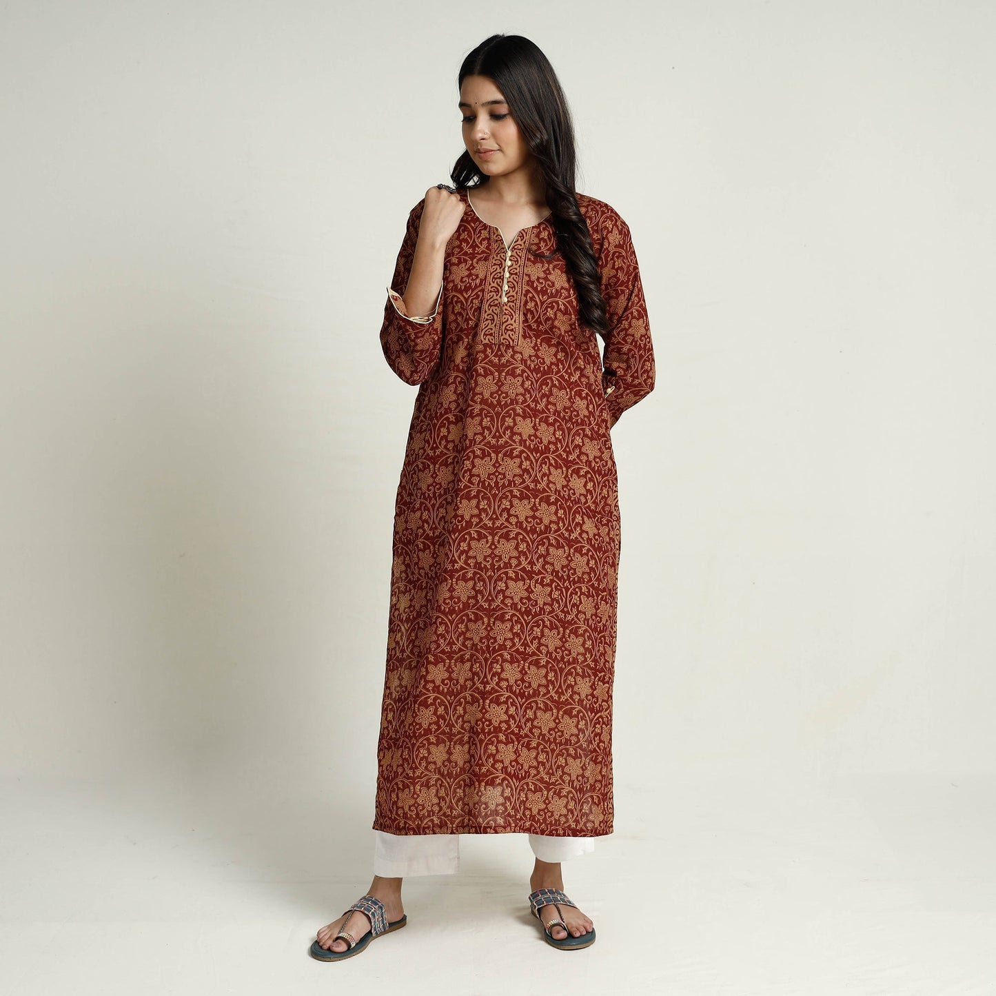 Bagh Block Printed Kurta