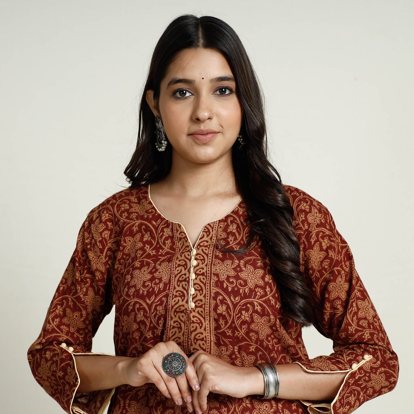 Bagh Block Printed Kurta