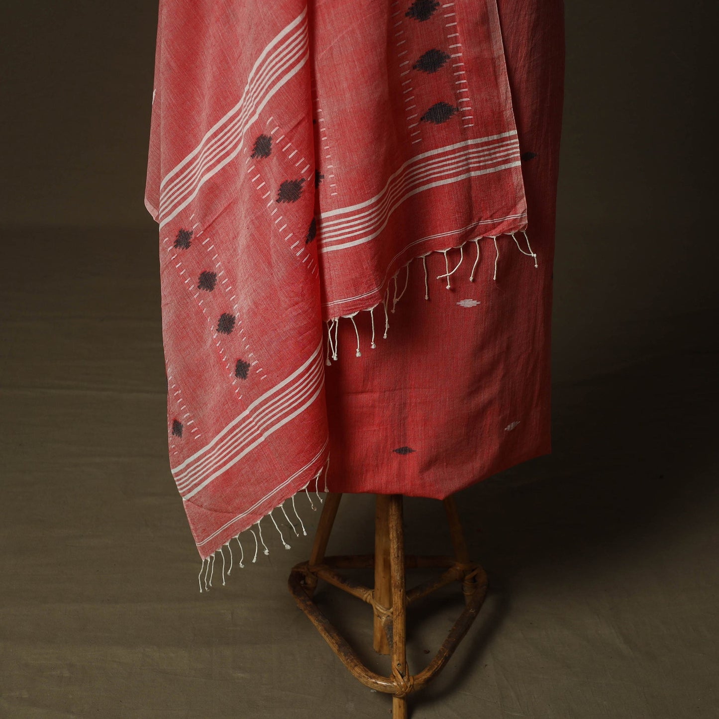 Burdwan jamdani handloom cotton 2pc unstitched dress