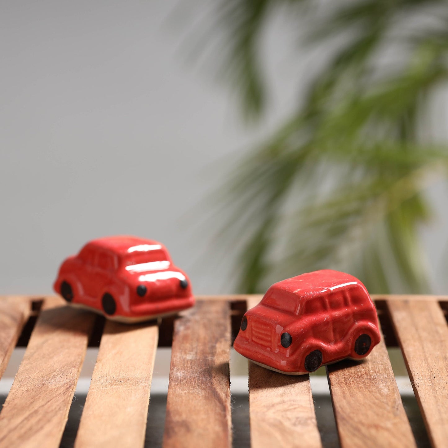 Handcrafted Ceramic Toys (Set of 2)