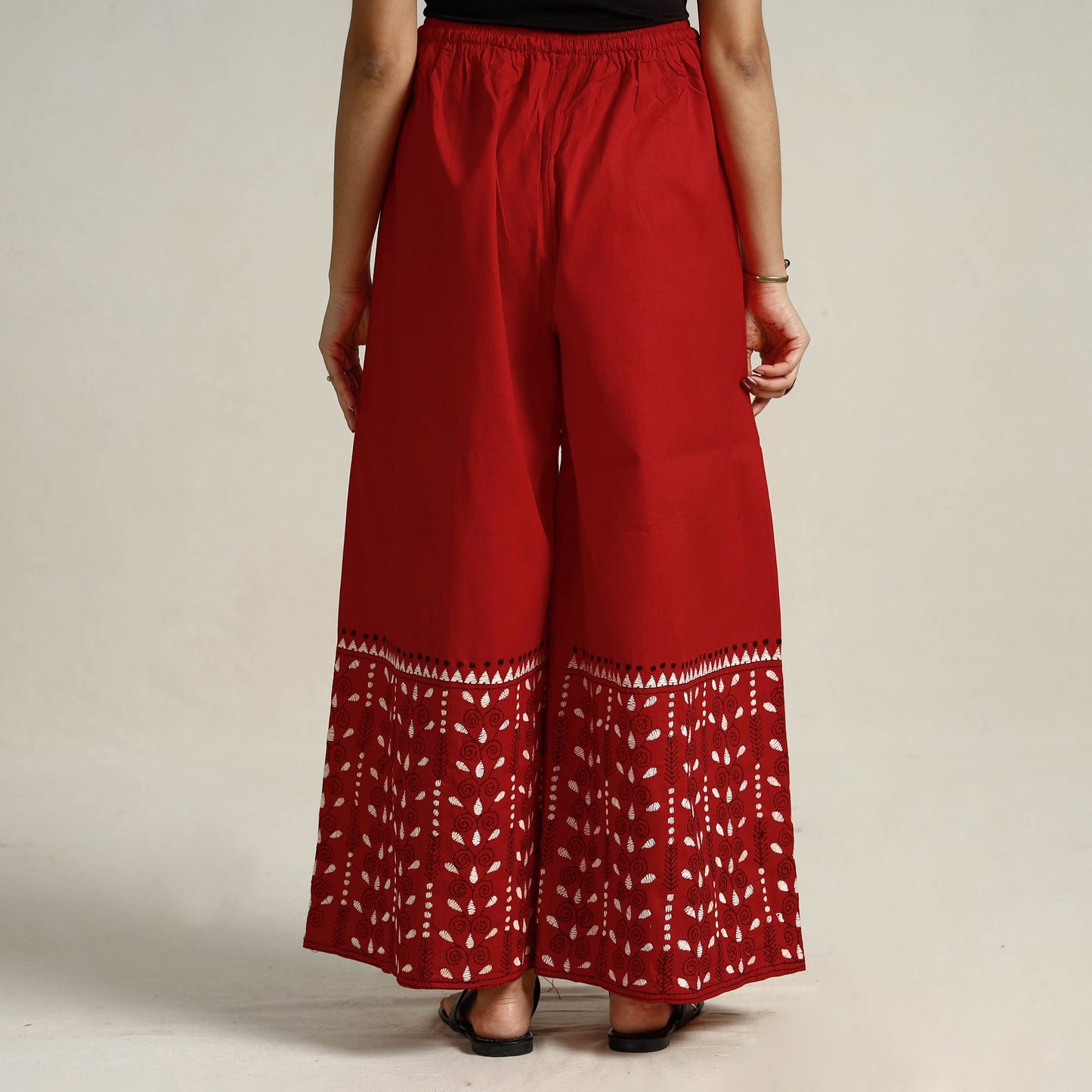 Kantha Embroidered Palazzo