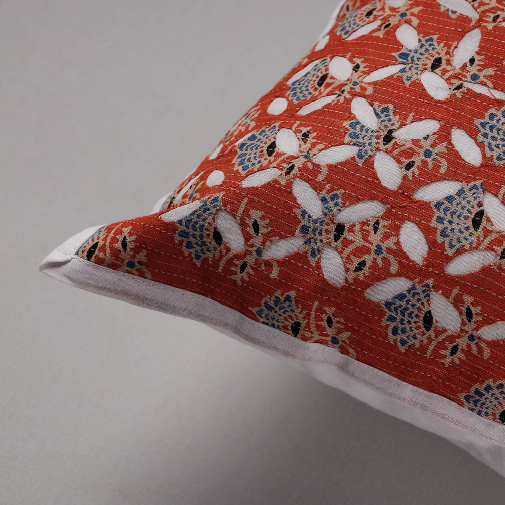 Applique Work Cushion Cover