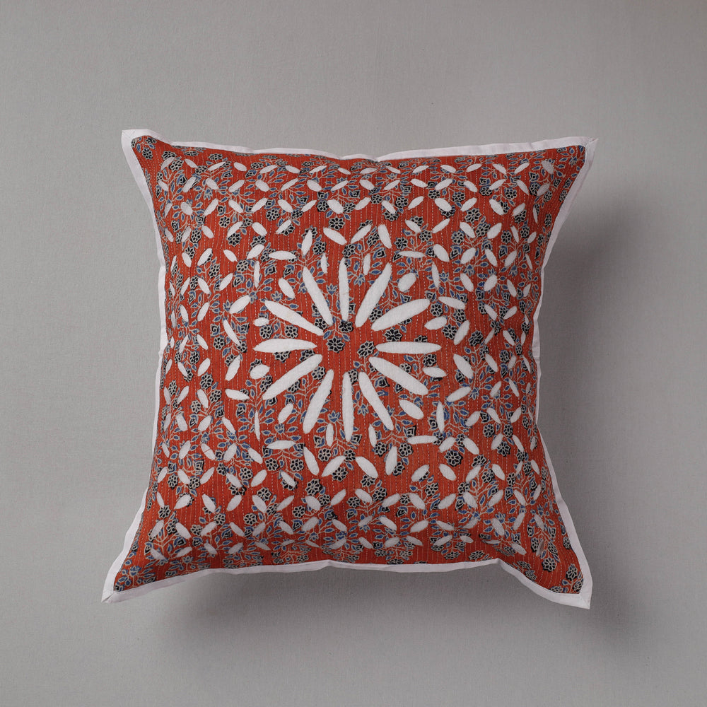 Applique Work Cushion Cover