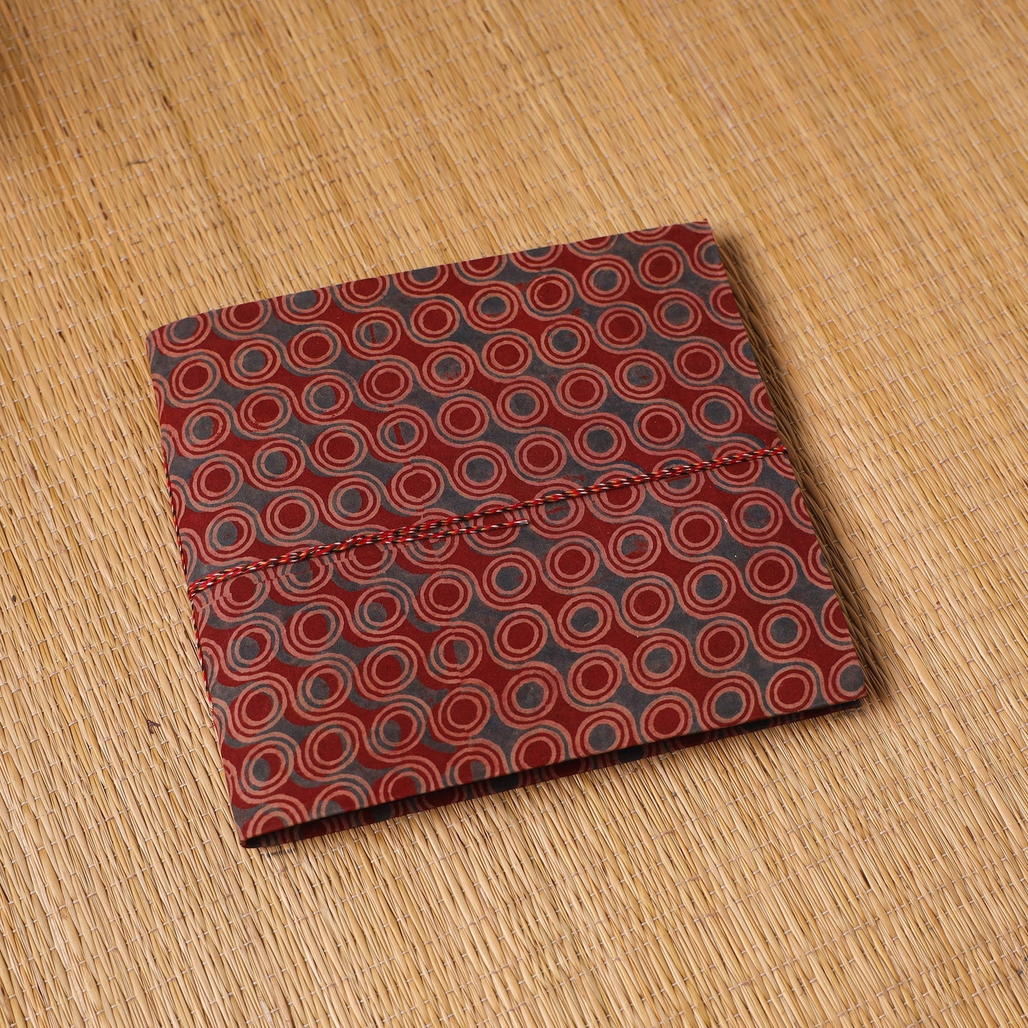 Fabric cover handmade paper photo album (9 x 10 in) 86