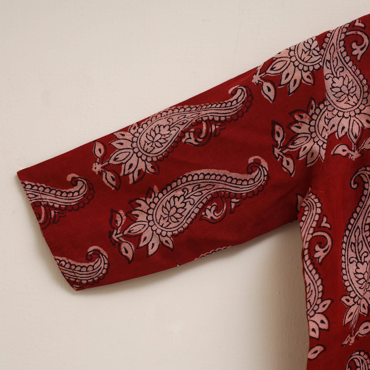 Red - girls bagh pure cotton kurta set (2-6 years) 18