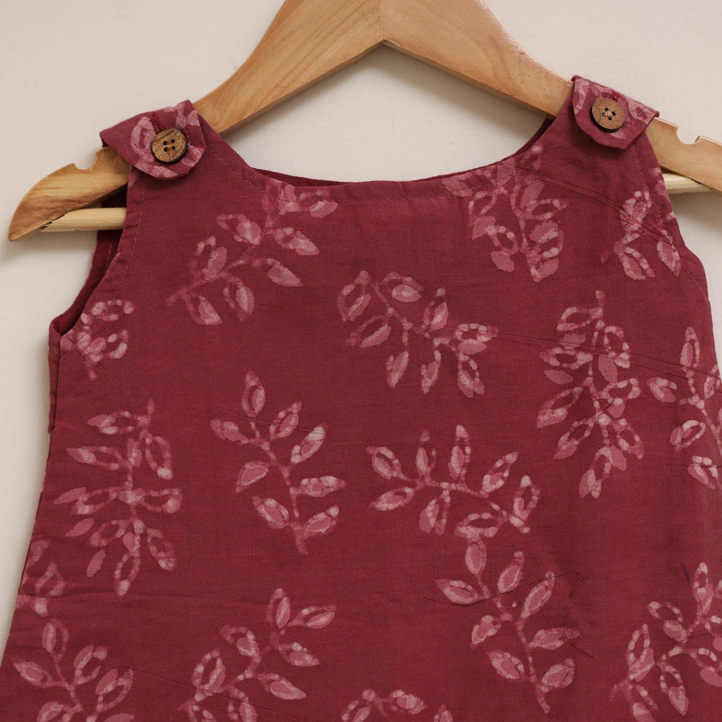 Hand bagru cotton baby girl dress (6-12 months) 12