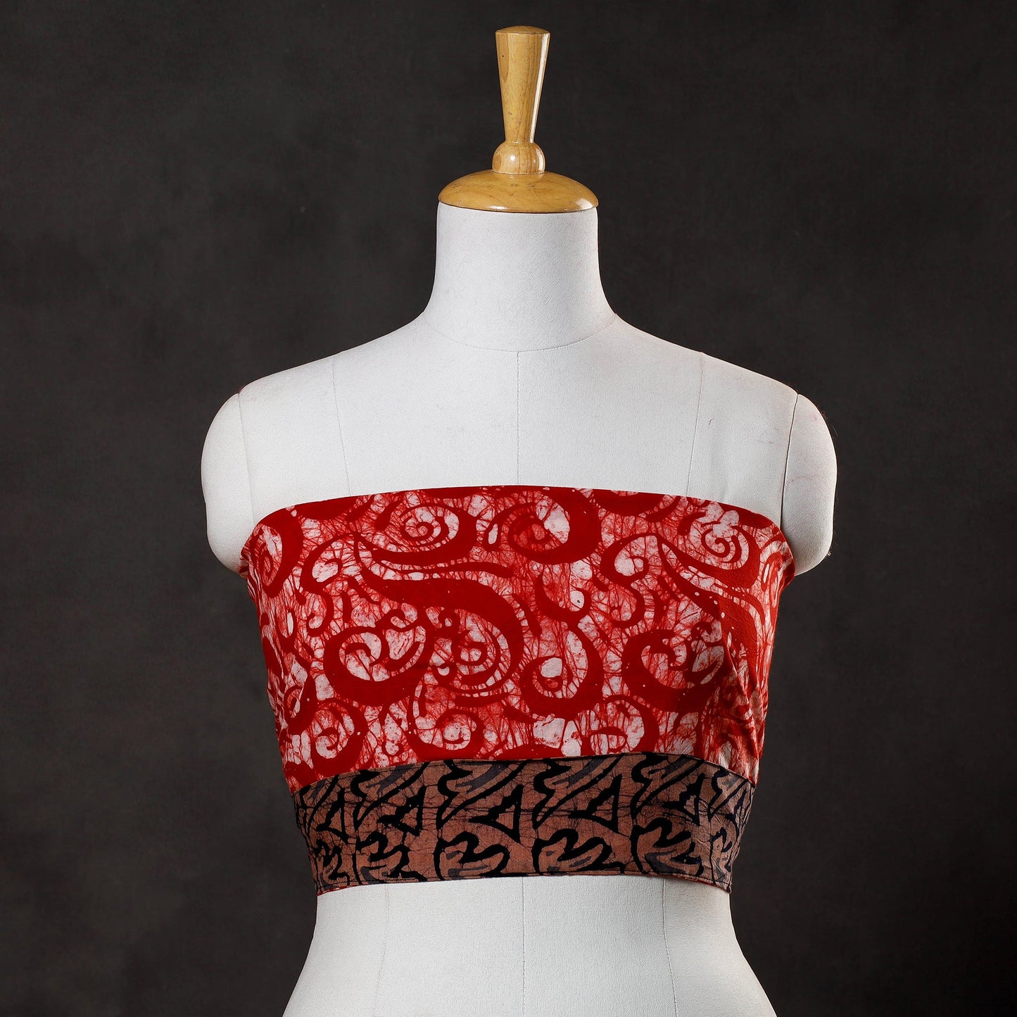 Block Printed Blouse Piece