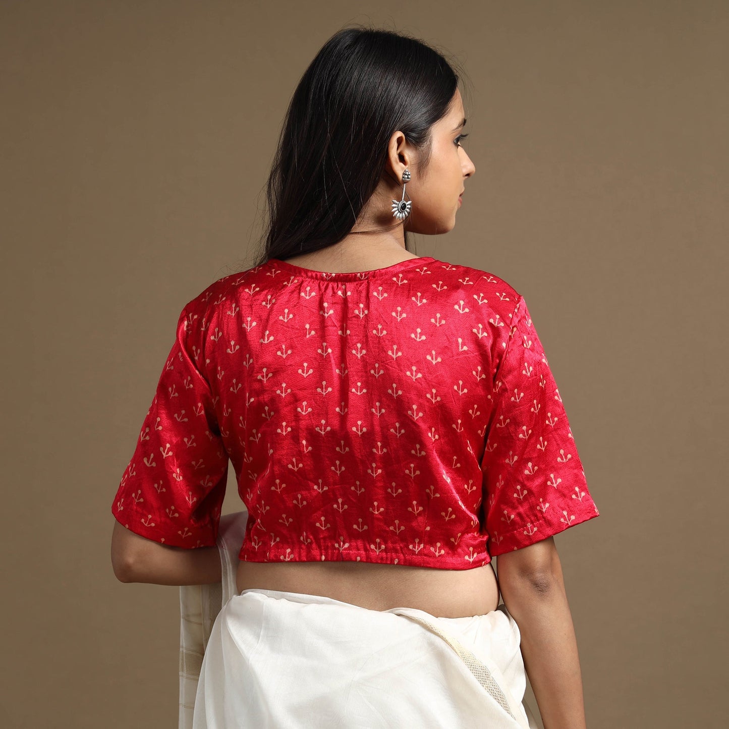 Block Print Stitched Blouse