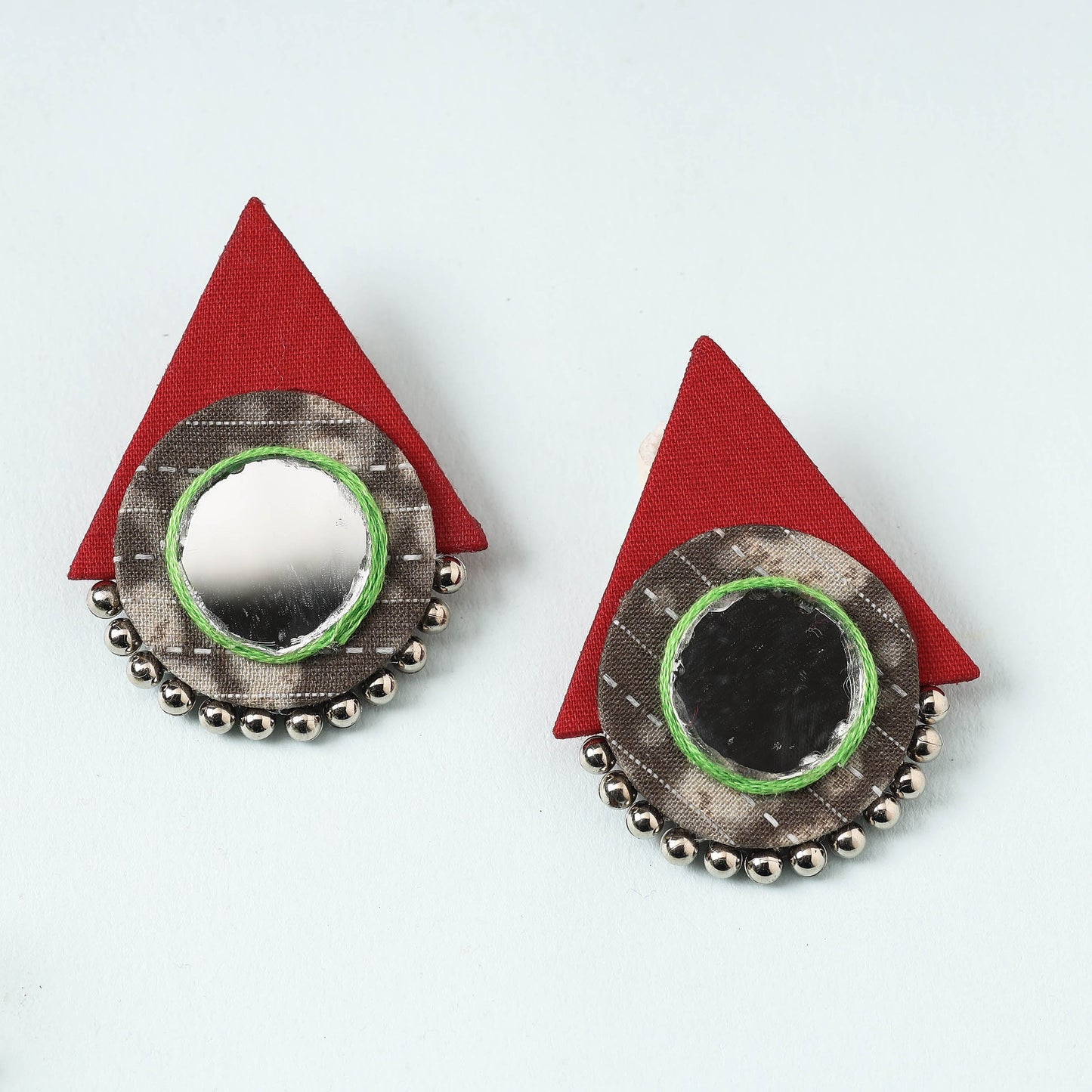 Handcrafted Fabart Earrings by Asalkaar