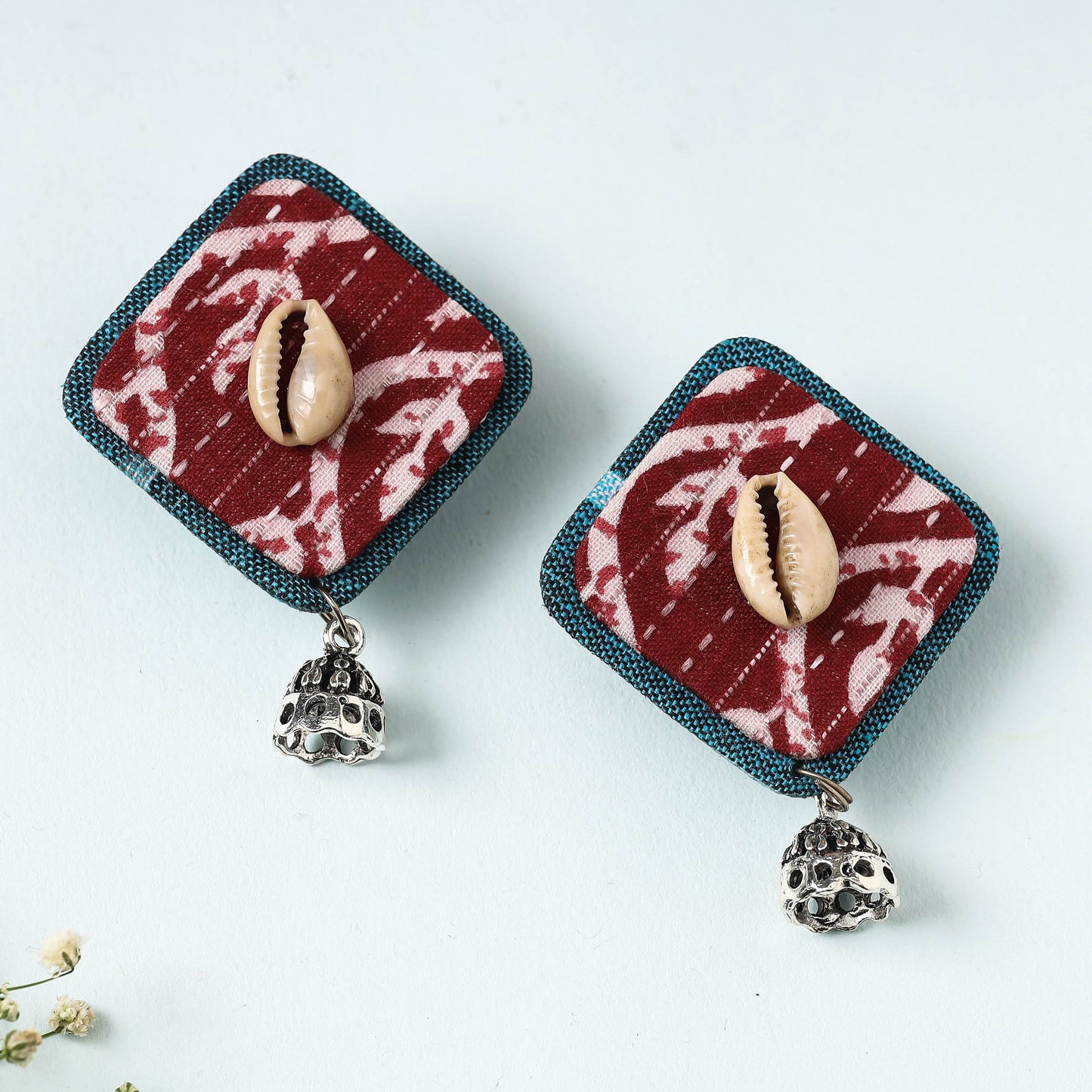 Handcrafted Fabart Earrings by Asalkaar