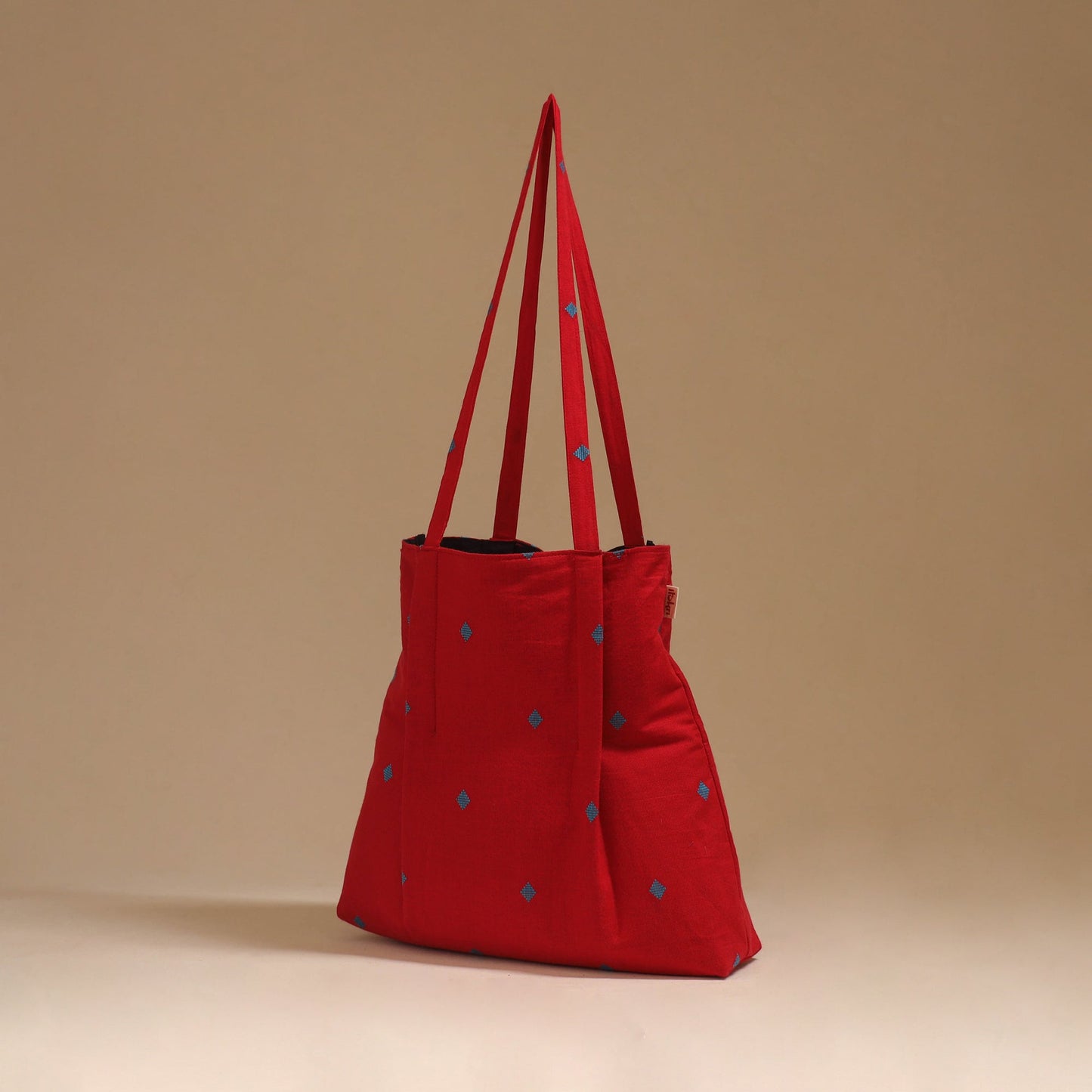 Handcrafted fabric jhola bag 01