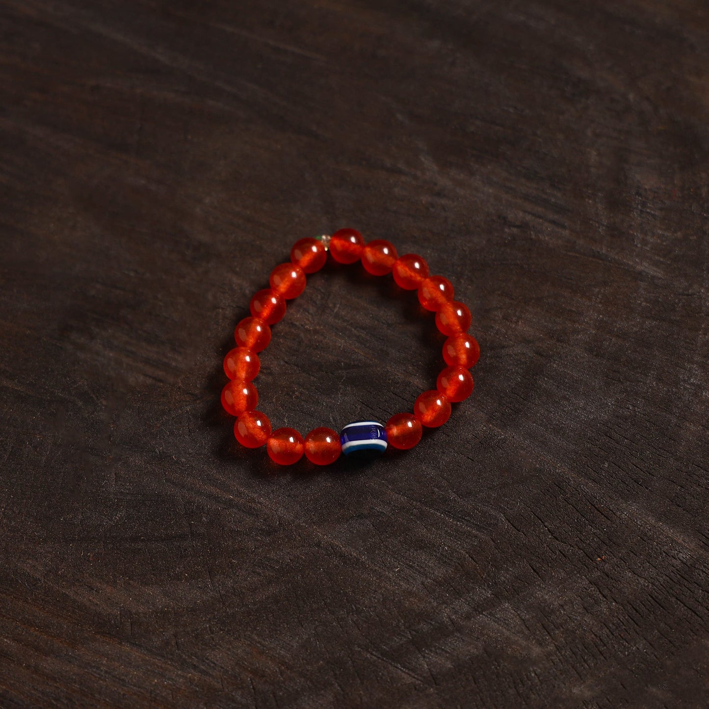 Handcrafted glass stone bracelet 06