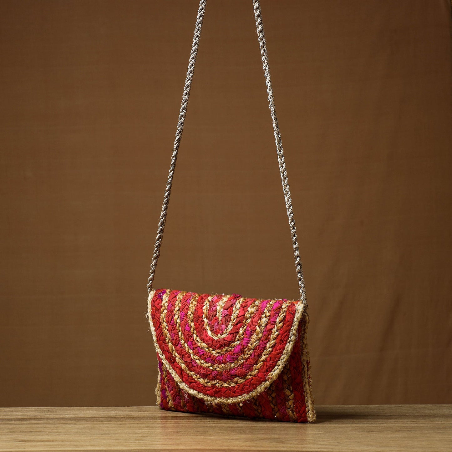 jute sling bag
