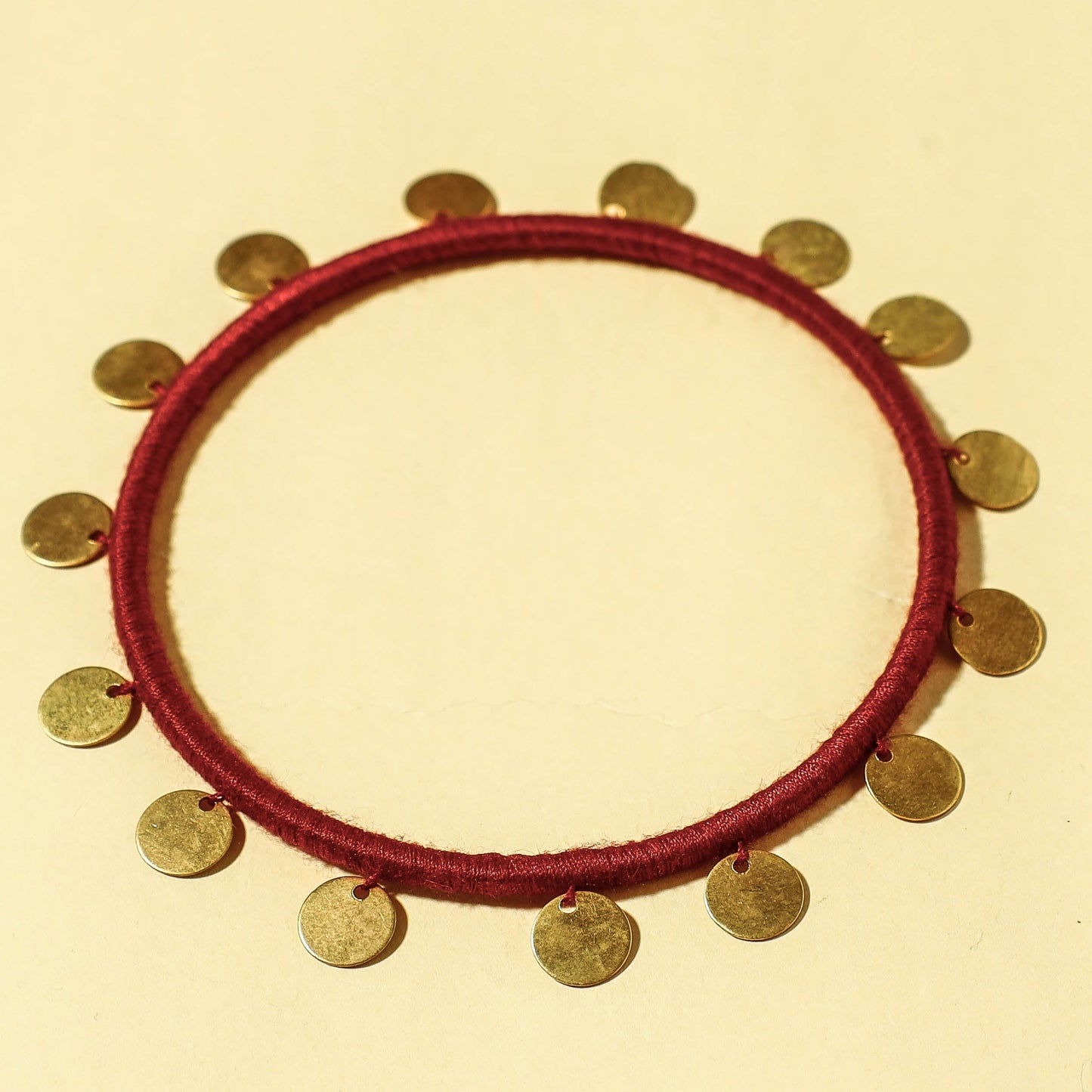 Handcrafted Patwa Thread & Sequin Work Bangle