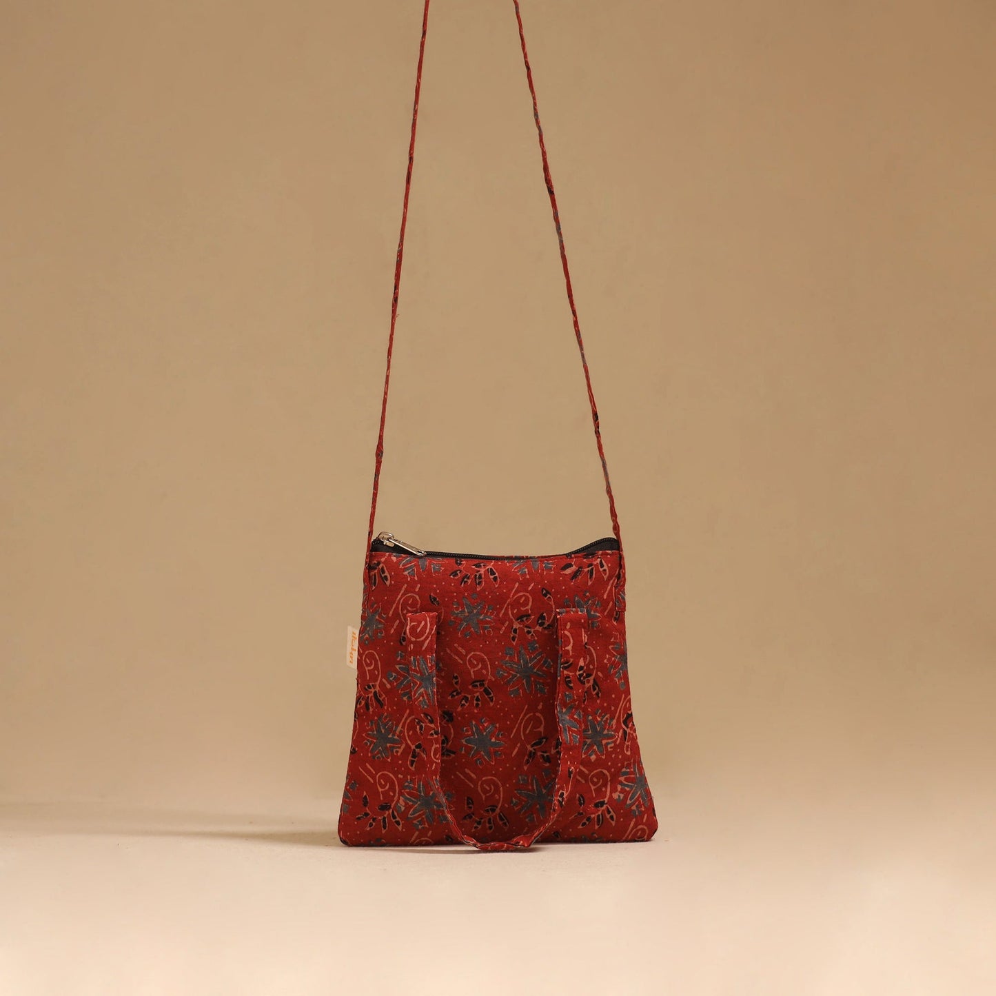 Handcrafted quilted sling bag 73